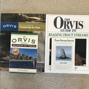 Orvis Fly Fishing and Trout Guide Book Set